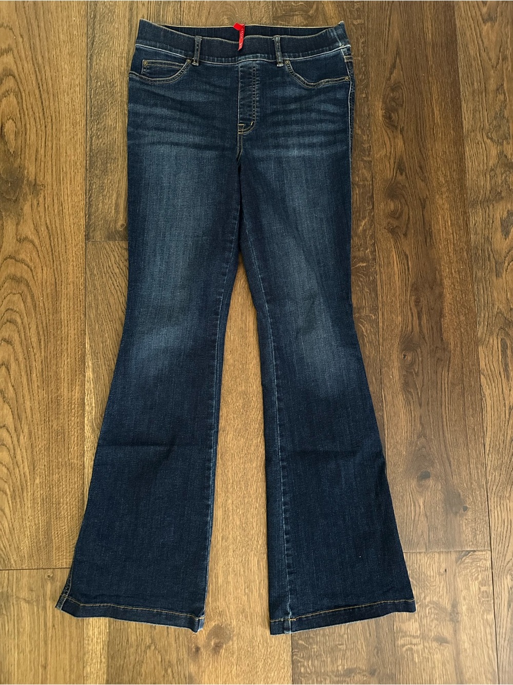 SPANX Dark Blue Flare Jeans